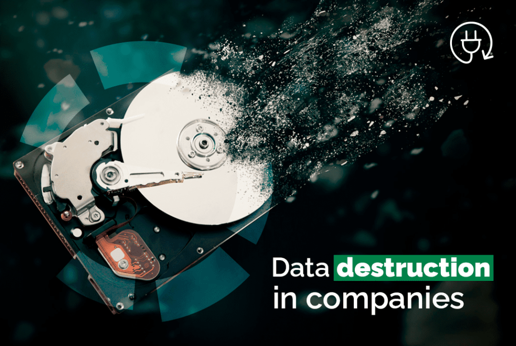 Data destruction in companies eSmart Recycling
