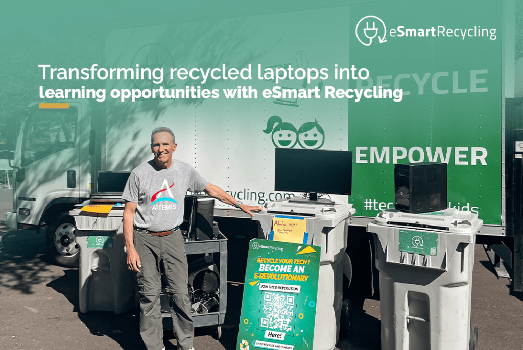 Transforming recycled laptops into learning opportunities with eSmart Recycling