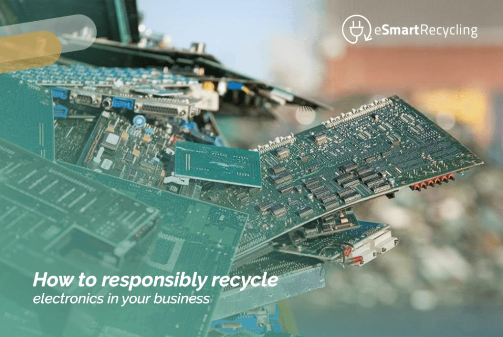 How to responsibly recycle electronics in your business